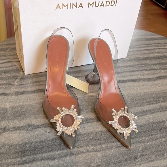 Amina Muaddi Shoes - BRAND NEW AMINA MUADDI BEGUM SLING BACK